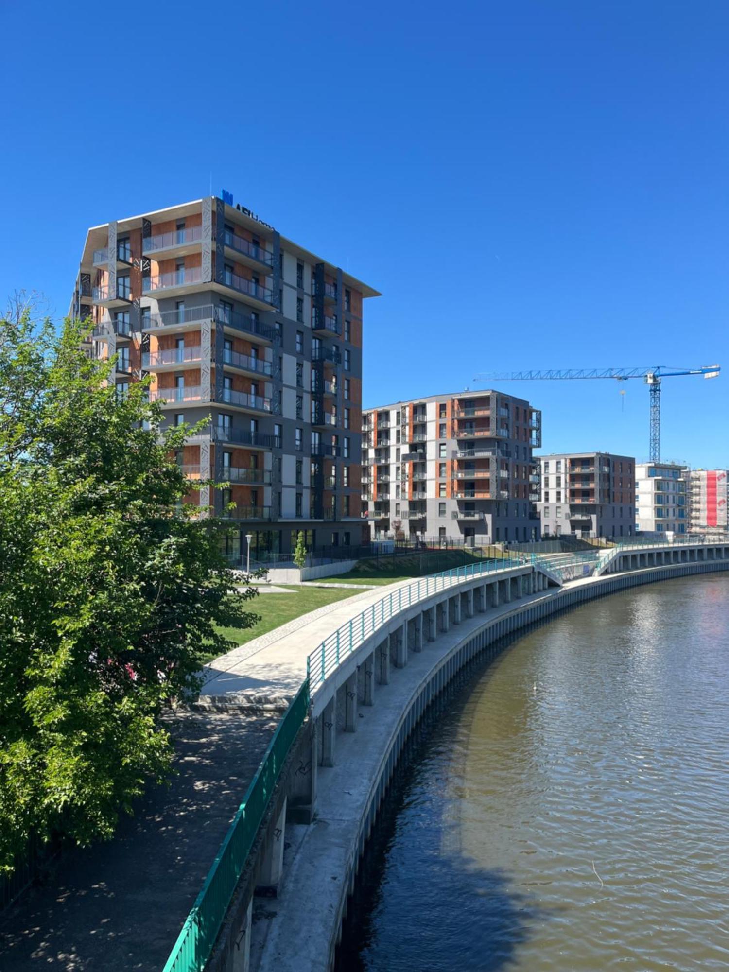 Jesionowe Apartamenty Nad Odra, Stare Miasto, Sauna W Jednym, Klimatyzacja , Garaz Podziemny 0 Zl, Odra River , Old Town, New Building, Air Conditioning, Sauna-One, Underground Garage Free 브로츠와프 외부 사진